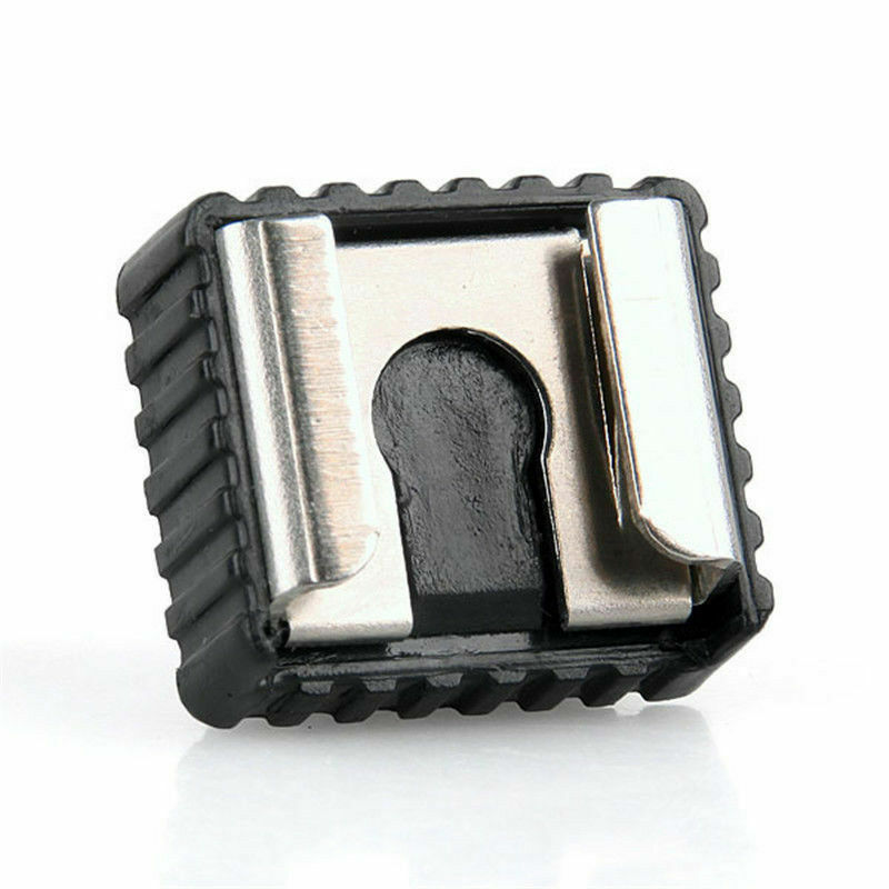 Flash Speedlite Hot Shoe Bracket Mount Adapter 1/4" Screw for Tripod Monopod