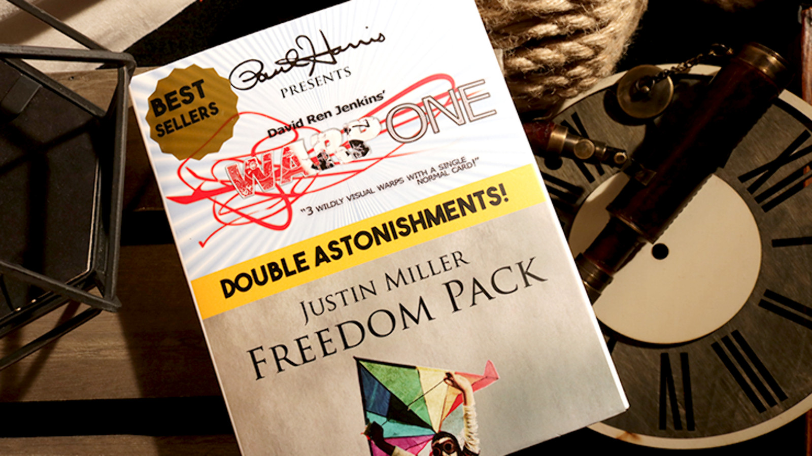 Paul Harris Presents Warp One/Freedom Pack Double Astonishments by Justin Miller