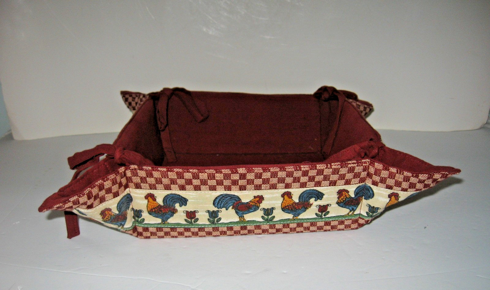 Chicken  Rooster Square  Clothe Basket Family Country Farm Decor