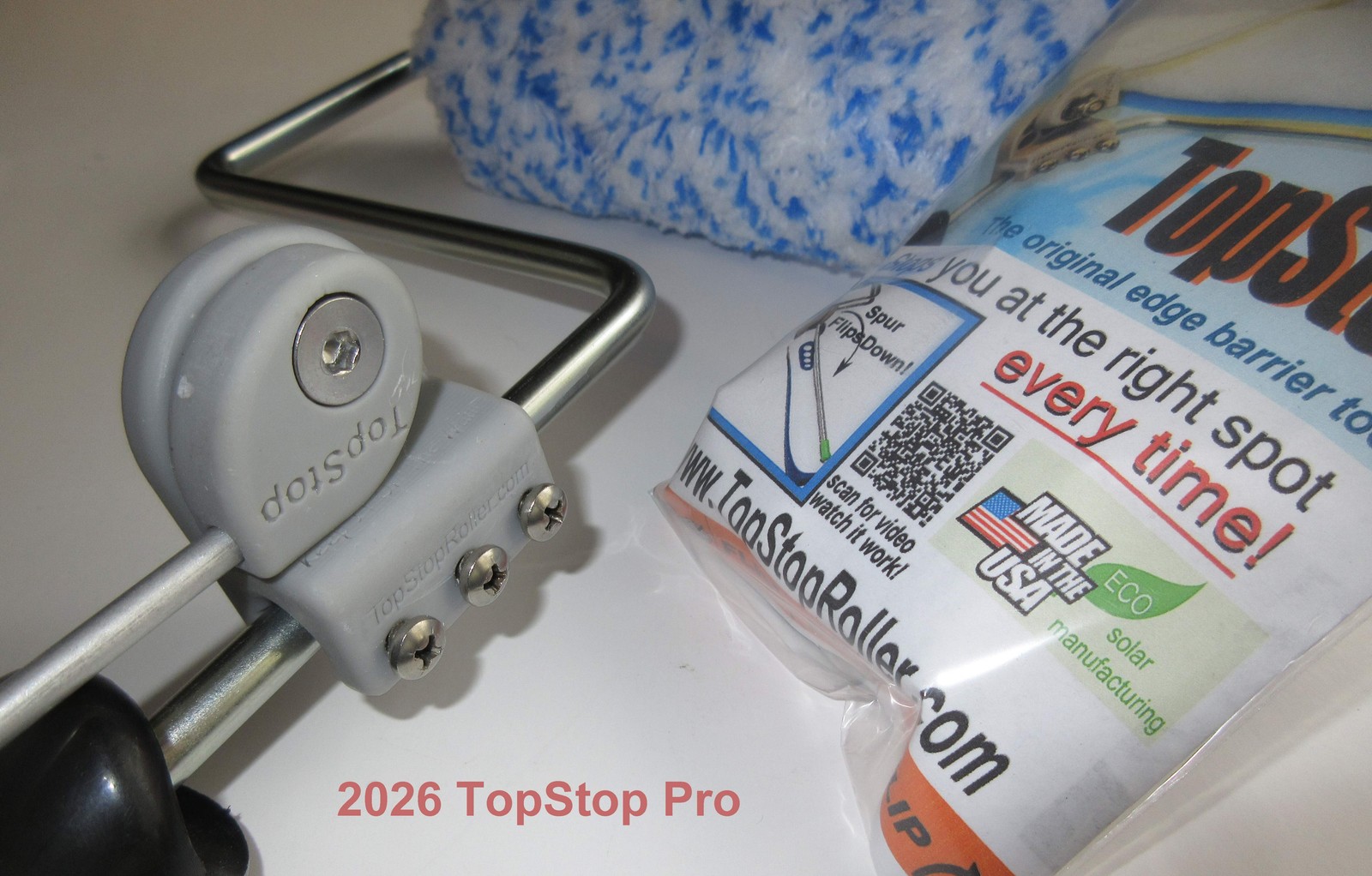 TopStop Professional Paint Roller Guide-