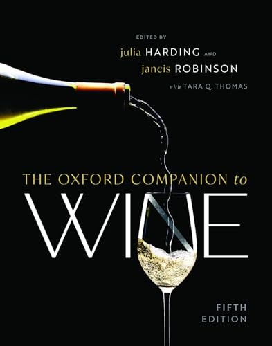 The Oxford Companion to Wine (Oxford Companions) by Harding, MW, Thomas New..