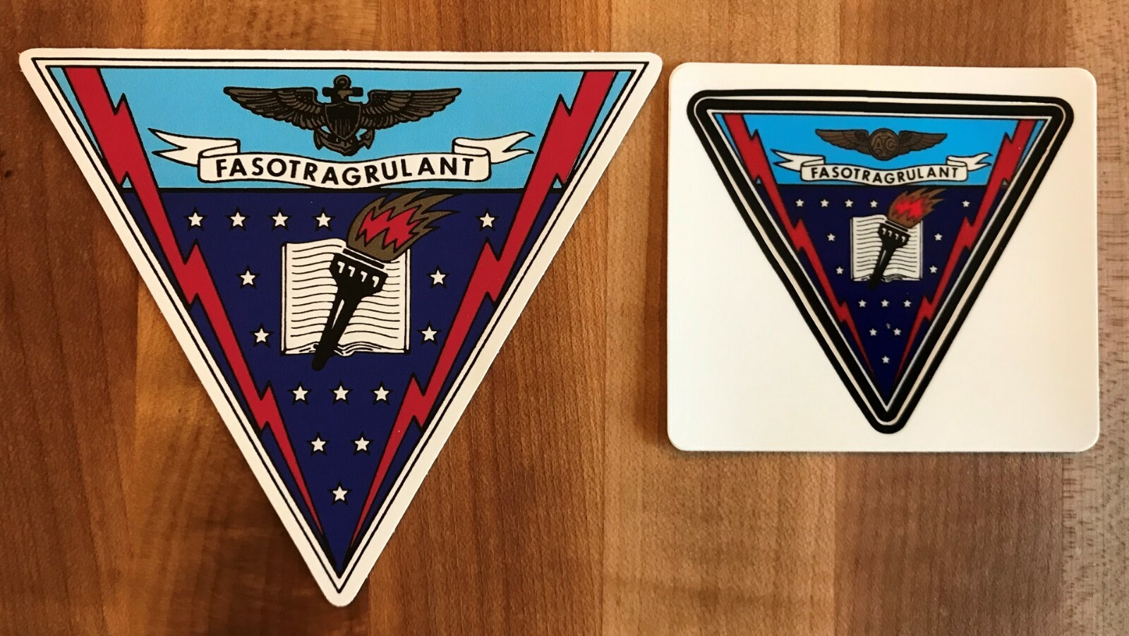 2 FASOTRAGRULANT FASO DET STICKERS BRUNSWICK SERE NORFOLK JACKSONVILLE CHERRY PT