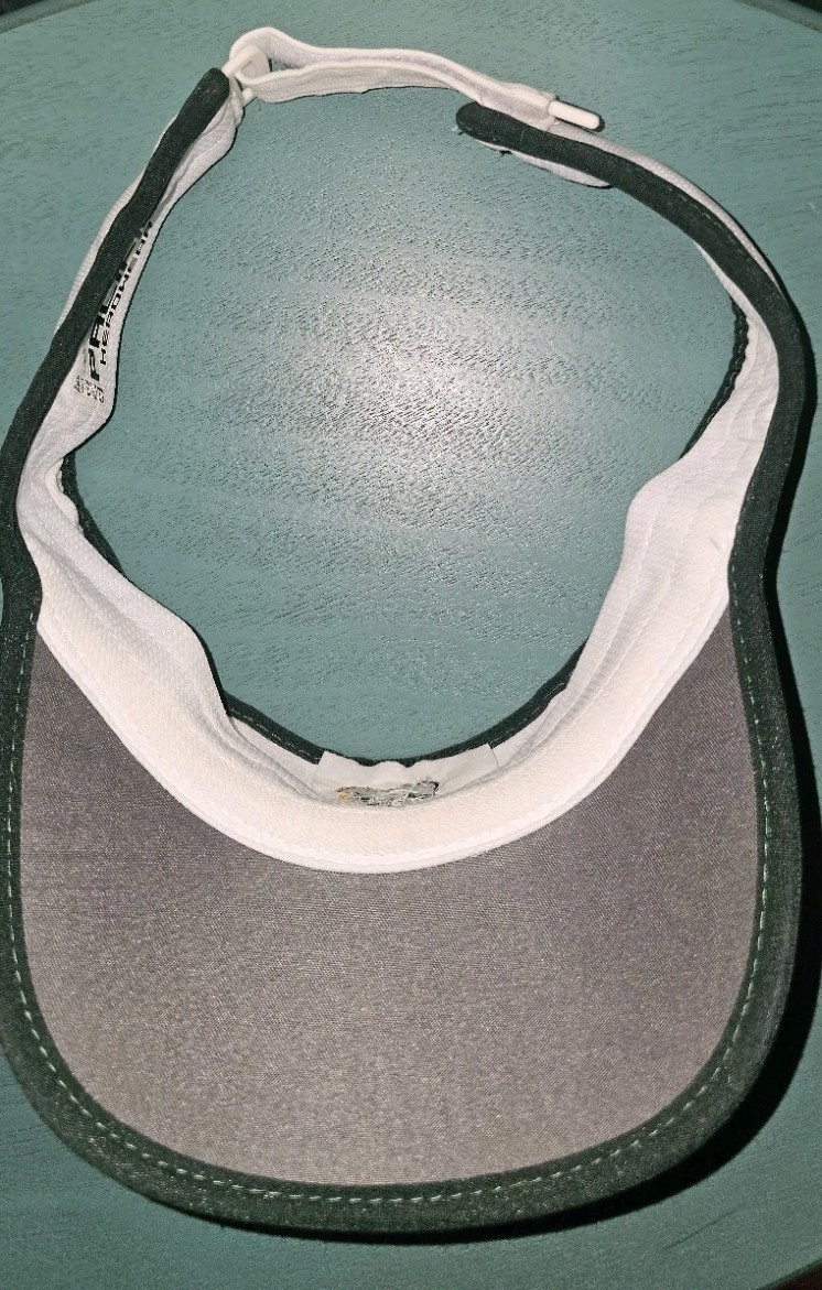 Bandits Raccoon Logo Visor Hat Avision Pacific Headwear Lite Adjustable Golf