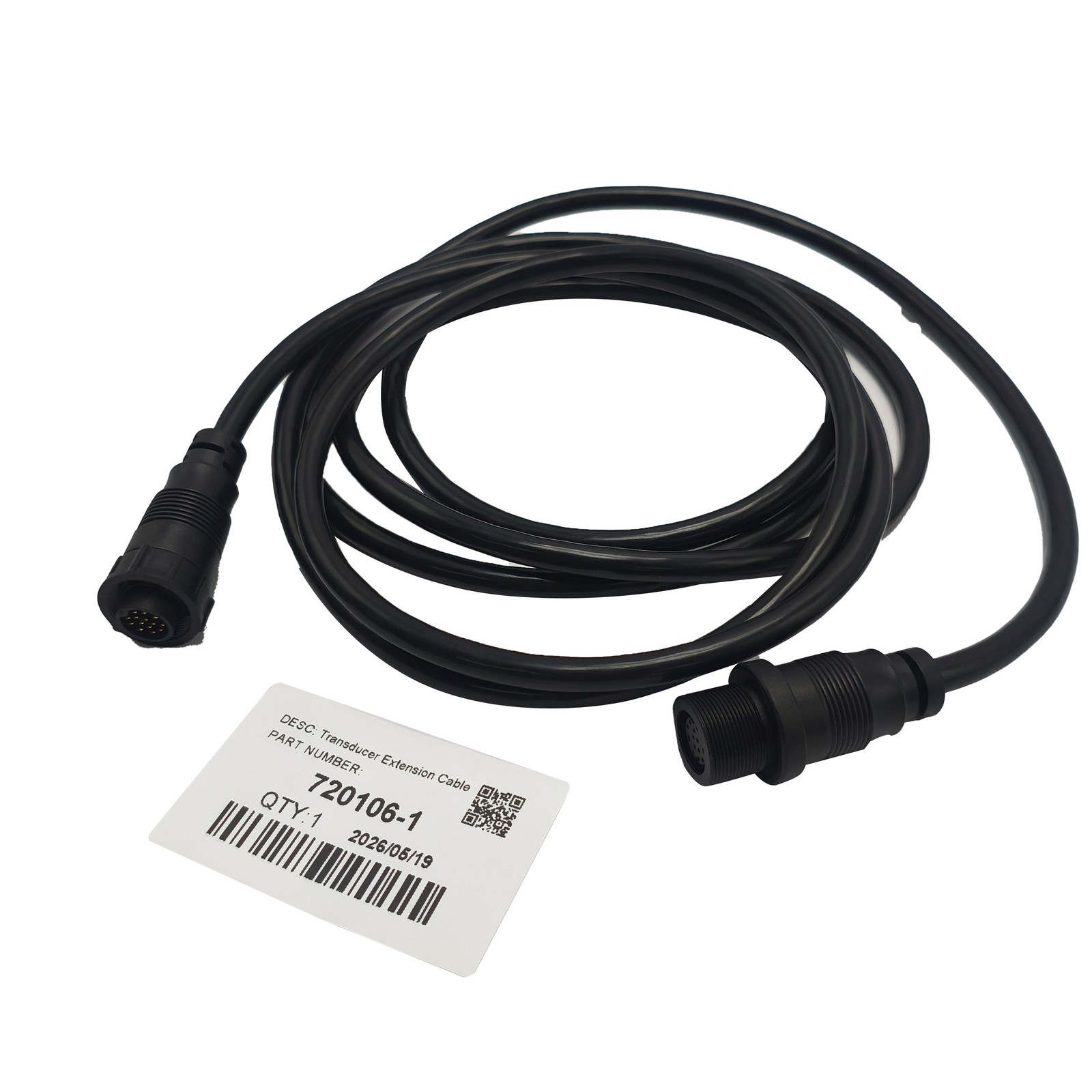 720106-1 EC M3 14W10 10' Transducer Extension Cable Fit for Humminbird XPLORE...