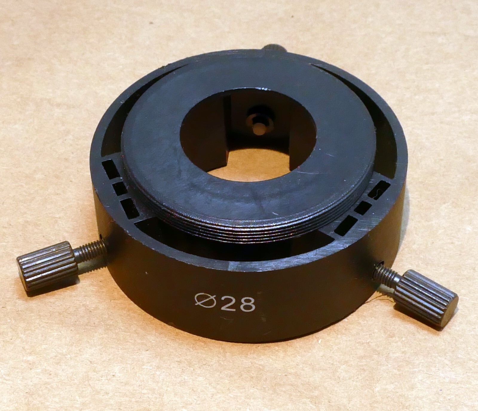 28mm Eyepiece Coupler  adaptor for Microscopes camera or eyepiece 41mm thread