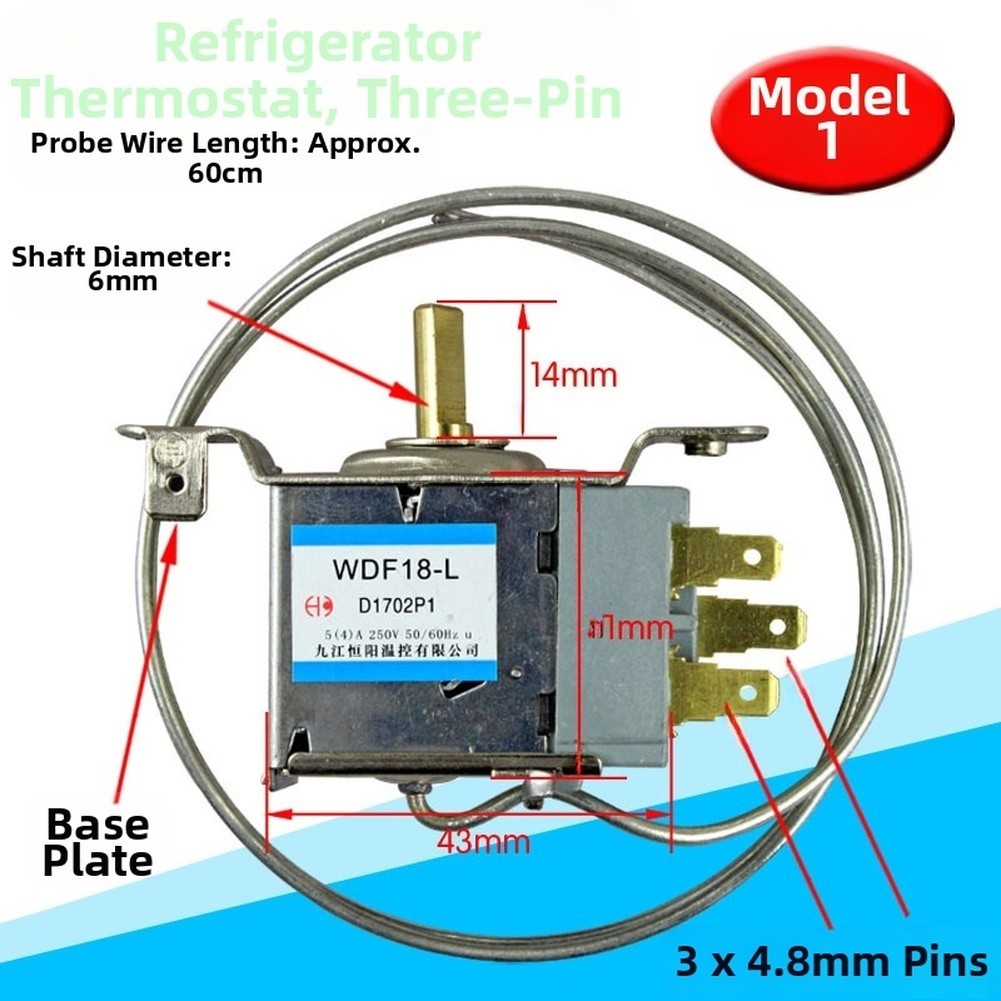 Temperature Control Switch for Refrigerator Cooling Unit Mechanical Thermostat