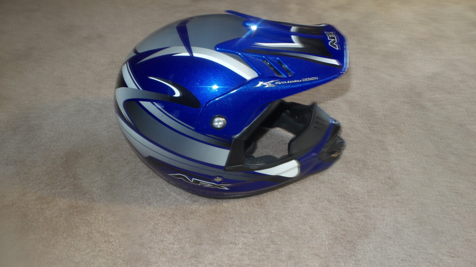 Nice AFX Helmet, Great Color & Design