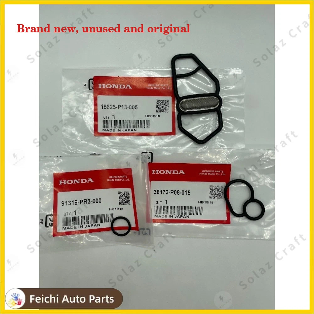 OEM Solenoid Gaskets Upper & Lower For HONDA Civic Si Integra Type-R 1.6L