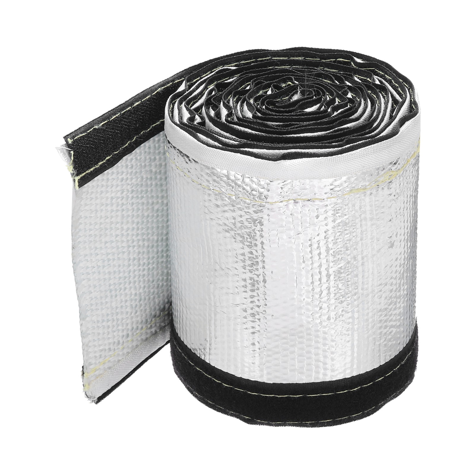 1 1/5" ID x 10FT Heat Shroud 1.5mm Aluminized Sleeving for  Fuel Lines, Cables