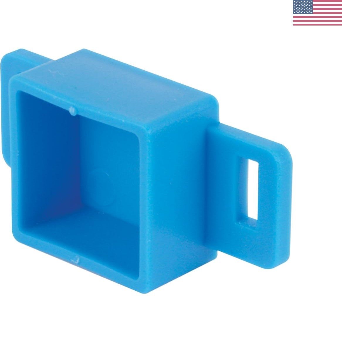 R 7143 Nylon Drawer Track Back Plate 2 Pack