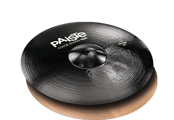 Paiste Color Sound 900 Black 14" Hi Hat Cymbals/Brand New/Model # CY0001913714