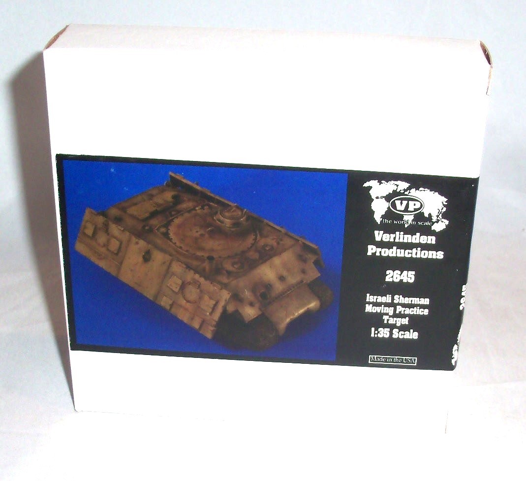 VERLINDEN 1:35 ISRAELI SHERMAN MOVING TARGET PRACTICE TANK CONVERSION KIT 2645
