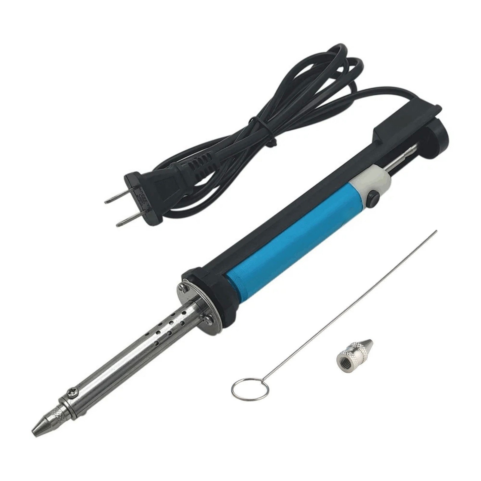 Desoldering Suction Pump Electric 30W Tool with Multiple Tip Sizes for PCB Work