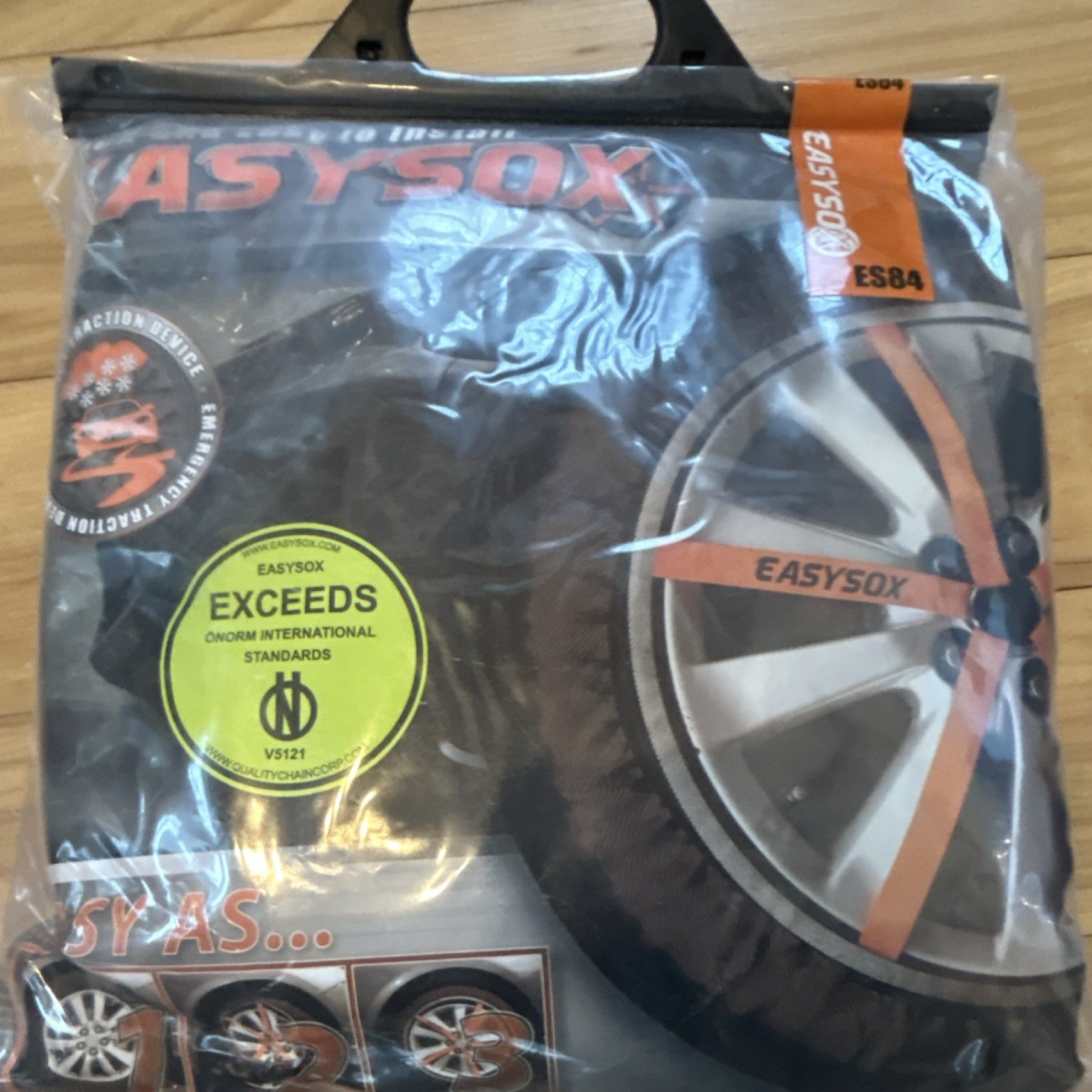 Easysox Car Tire Chains for Snow ES80: BRAND NEW SEALED
