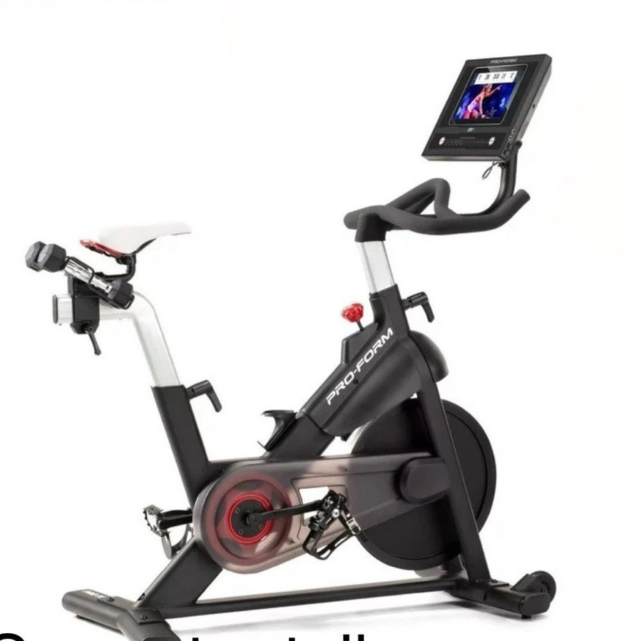 Proform Cycle Trainer TC Smart Stationary Exercise Bike With 10” Touchscreen