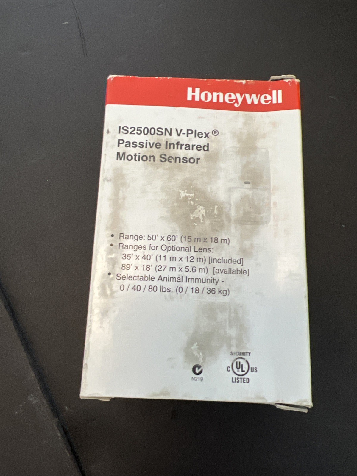 Honeywell IS2500SN Security System V-Plex Infrared Motion Detector Sensor NOS