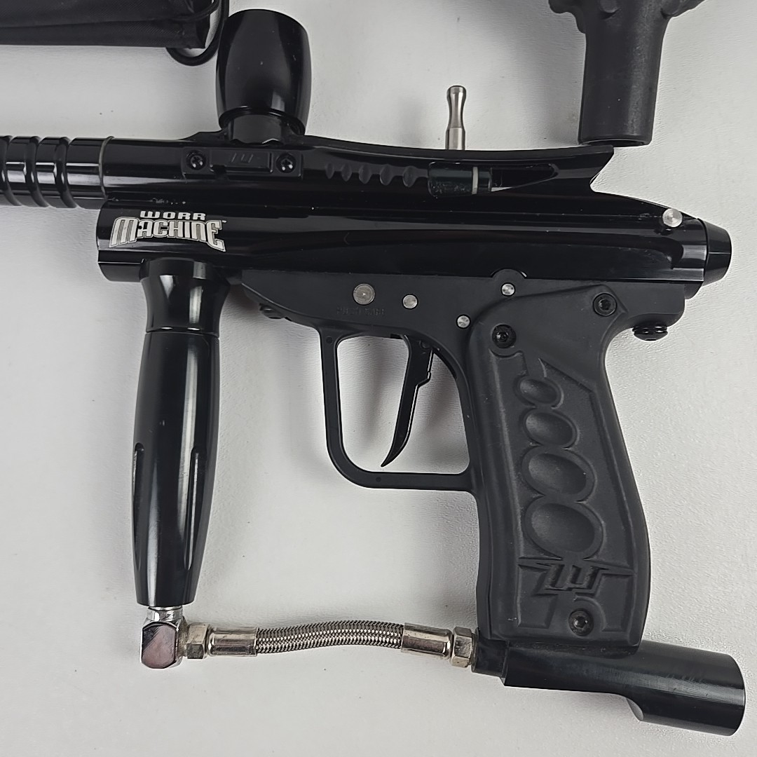 WPG Worr Machine Paintball Gun With JAVA Hopper