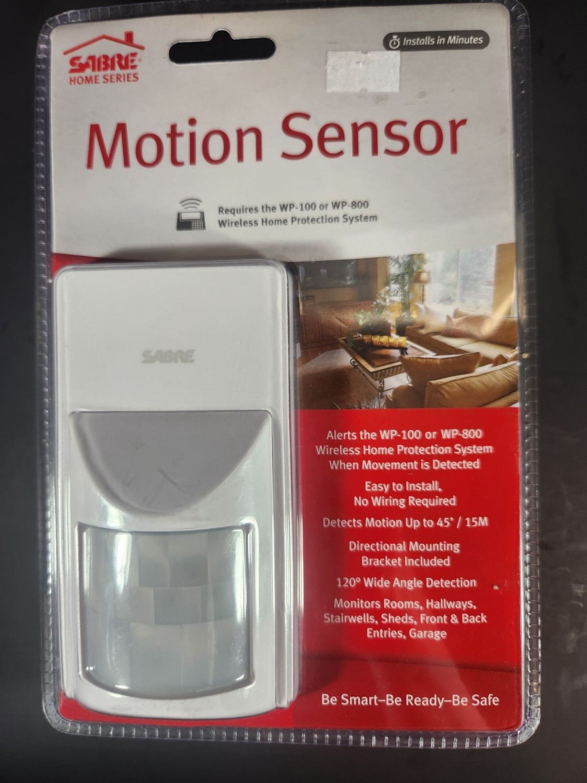 Sabre Home Series Motion Sensor for WP-100 or WP-800 System
