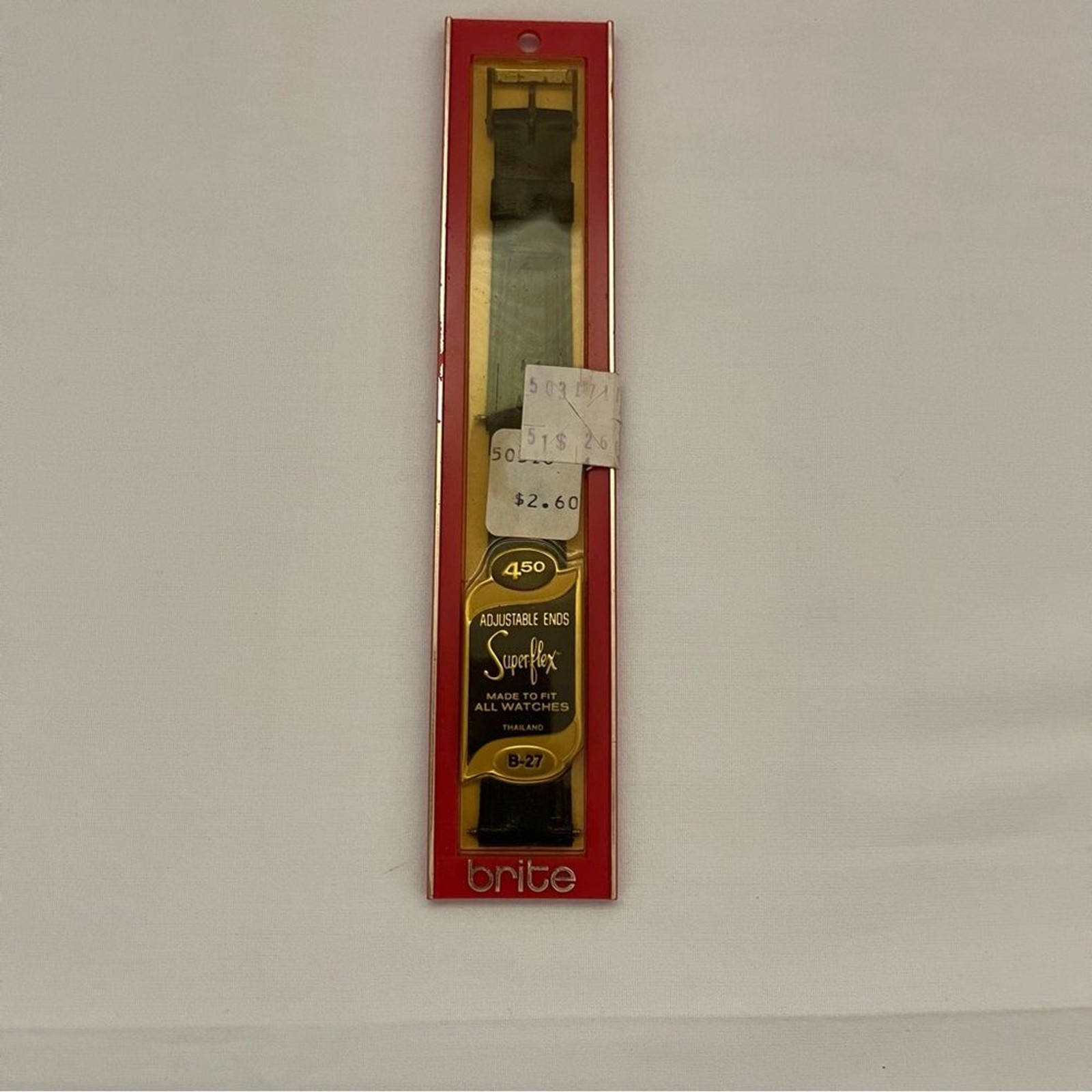 Vintage Superflex Adjustable Watch Band B-27