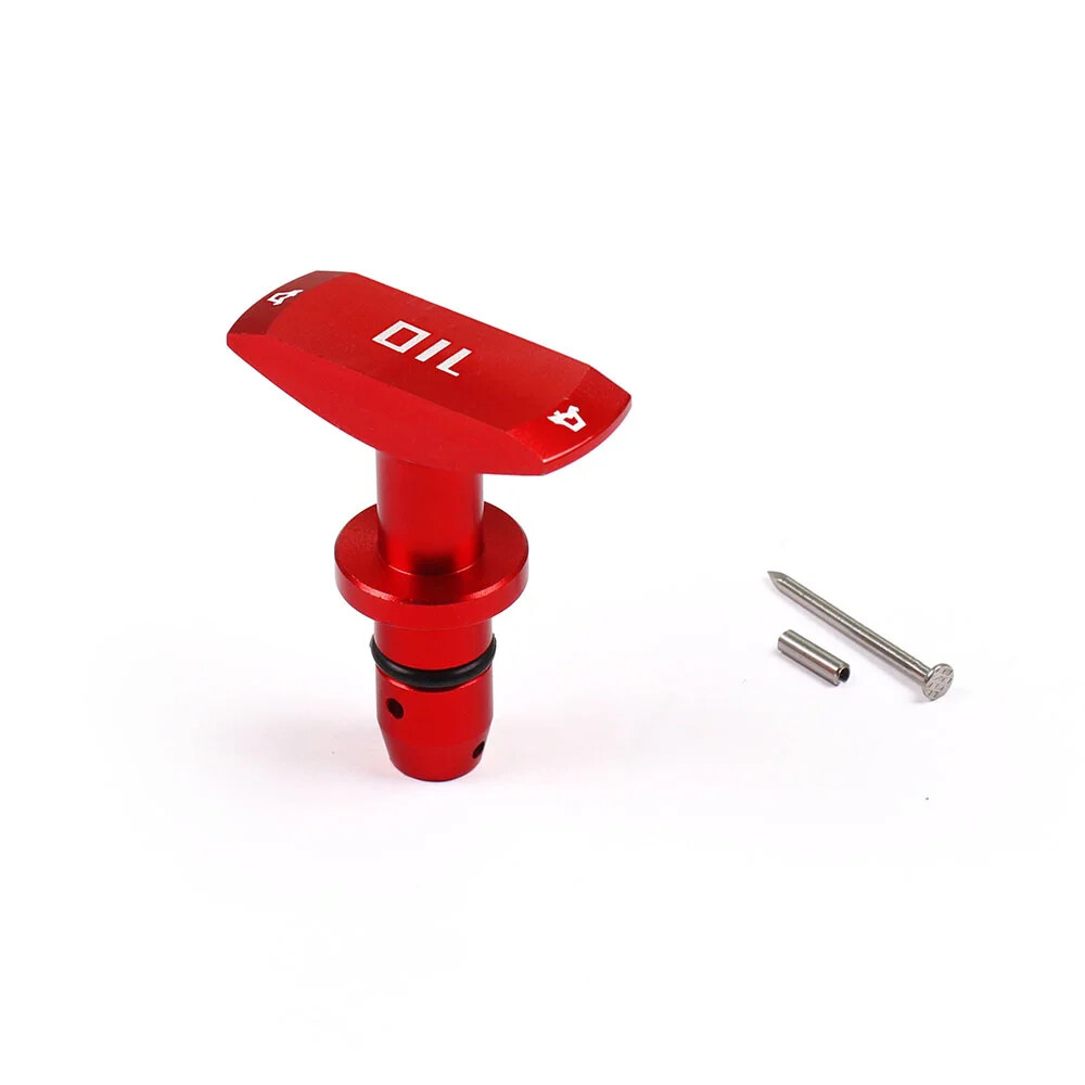 Universal Car Oil Dipstick Pull Handle Engine Oil Pullhandle Aluminum Billet