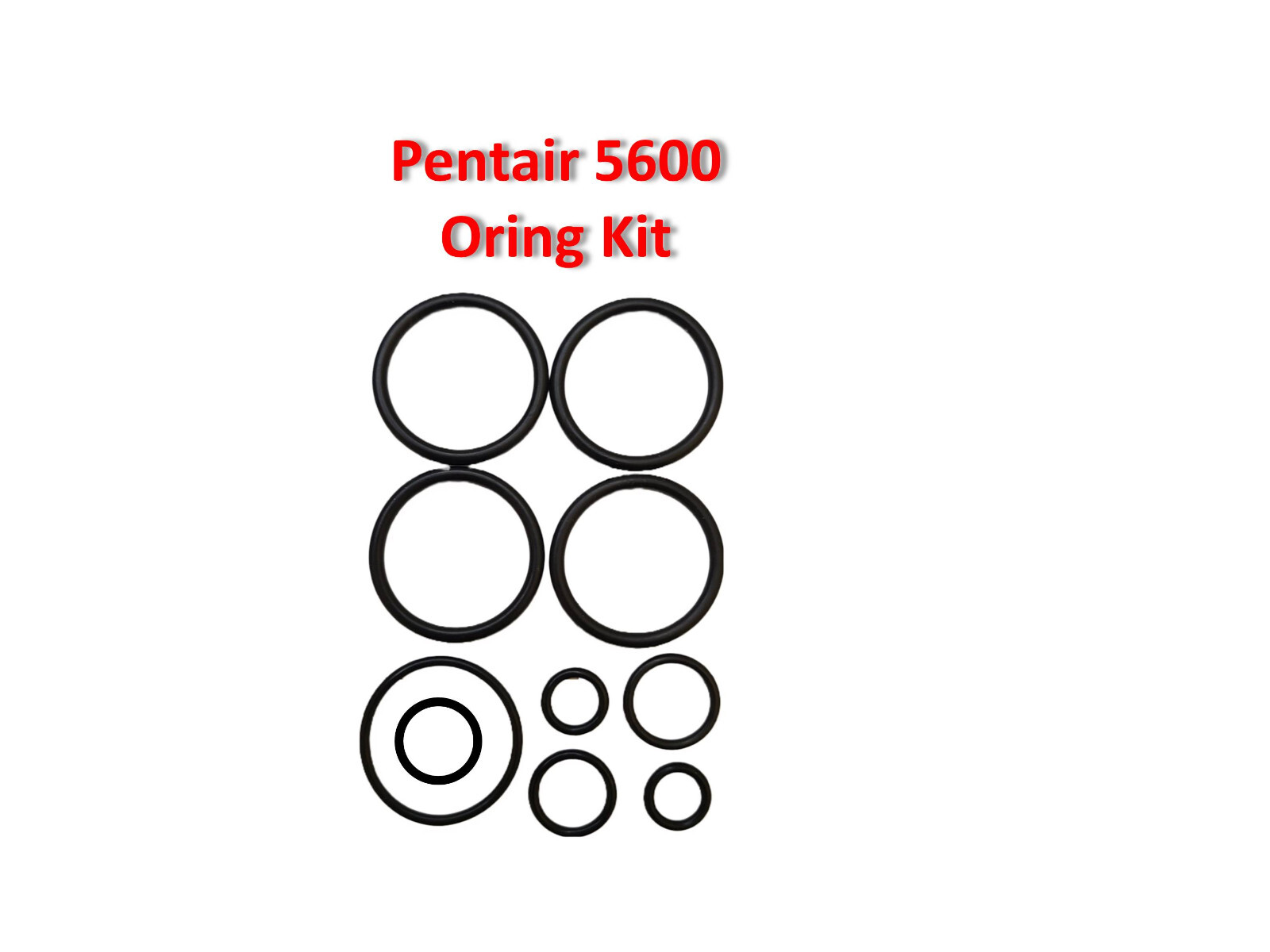 Pentair Fleck 5600 Oring Kit for Injector Drain Module & Brine Valve