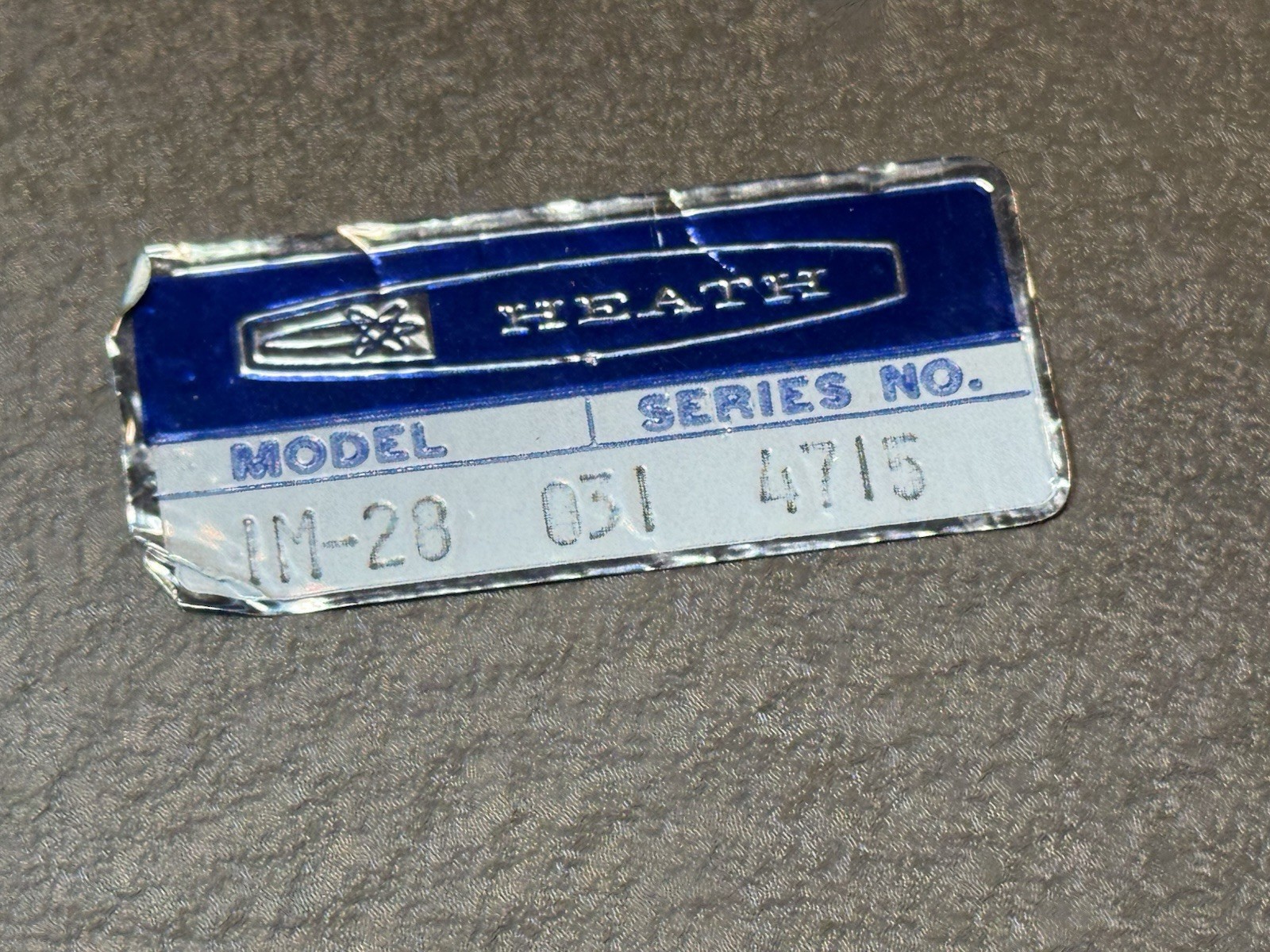 HEATHKIT IM-28 VTVM Vacuum Tube Voltmeter