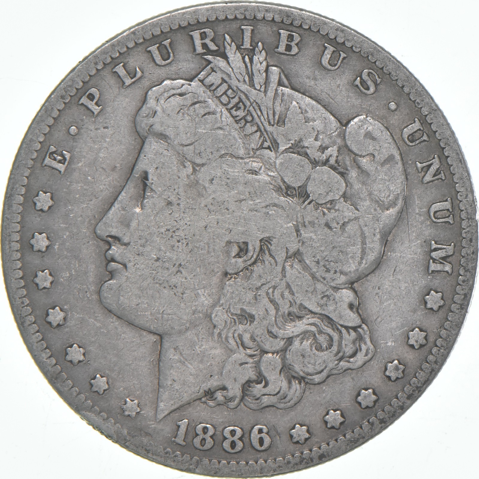 VG/F 1886-S Morgan Silver Dollar (1 coin)