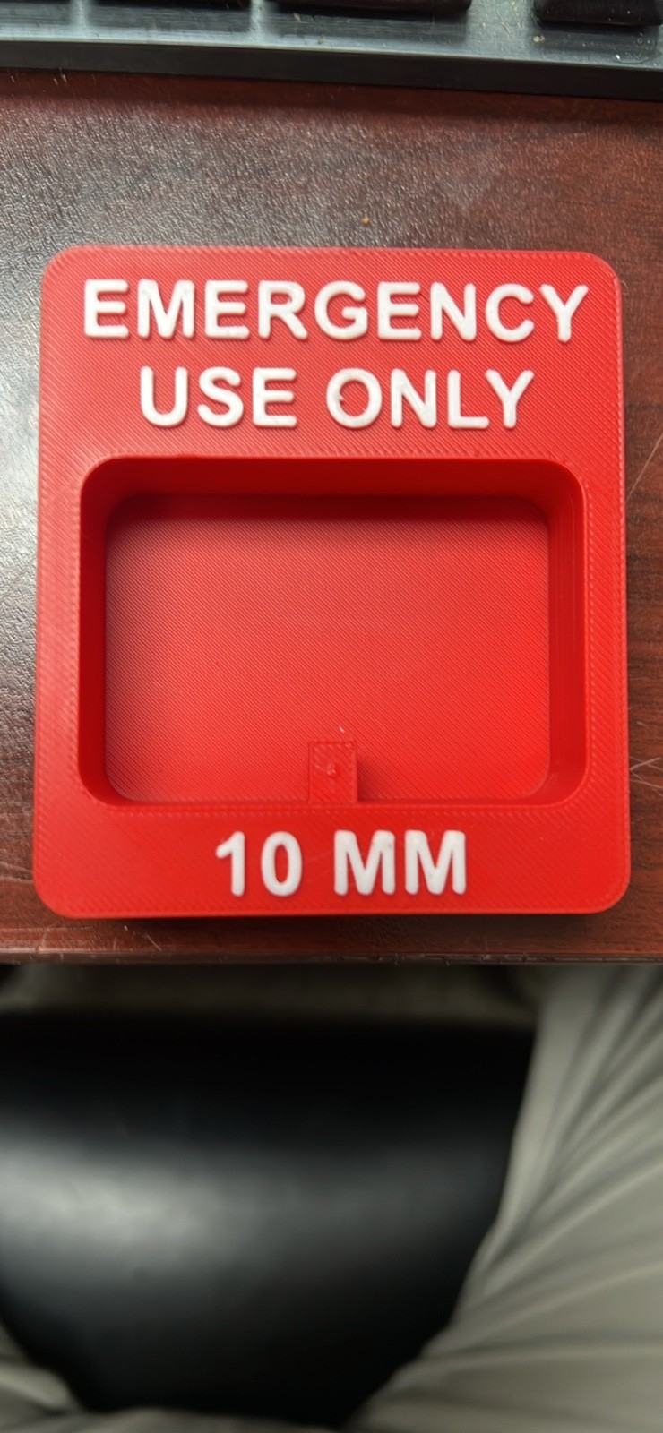 Emergency 10mm holder great gift for any mexhanic