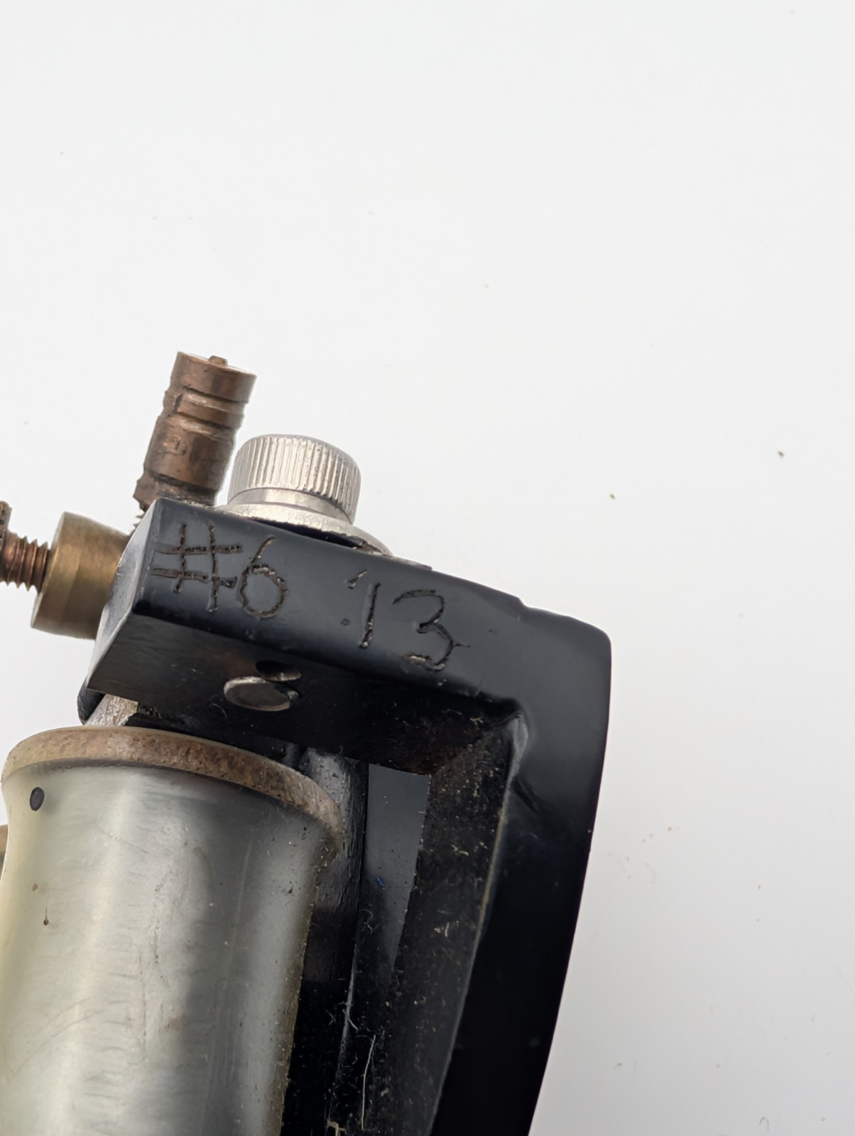 Custom Boutique Coil Tattoo Machine - Handmade #6 '13 - Untested / AS-IS