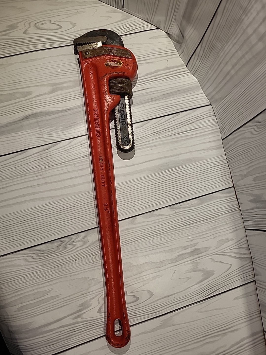 RIDGID 31030 24 in. Heavy-Duty Straight Pipe Wrench New Other