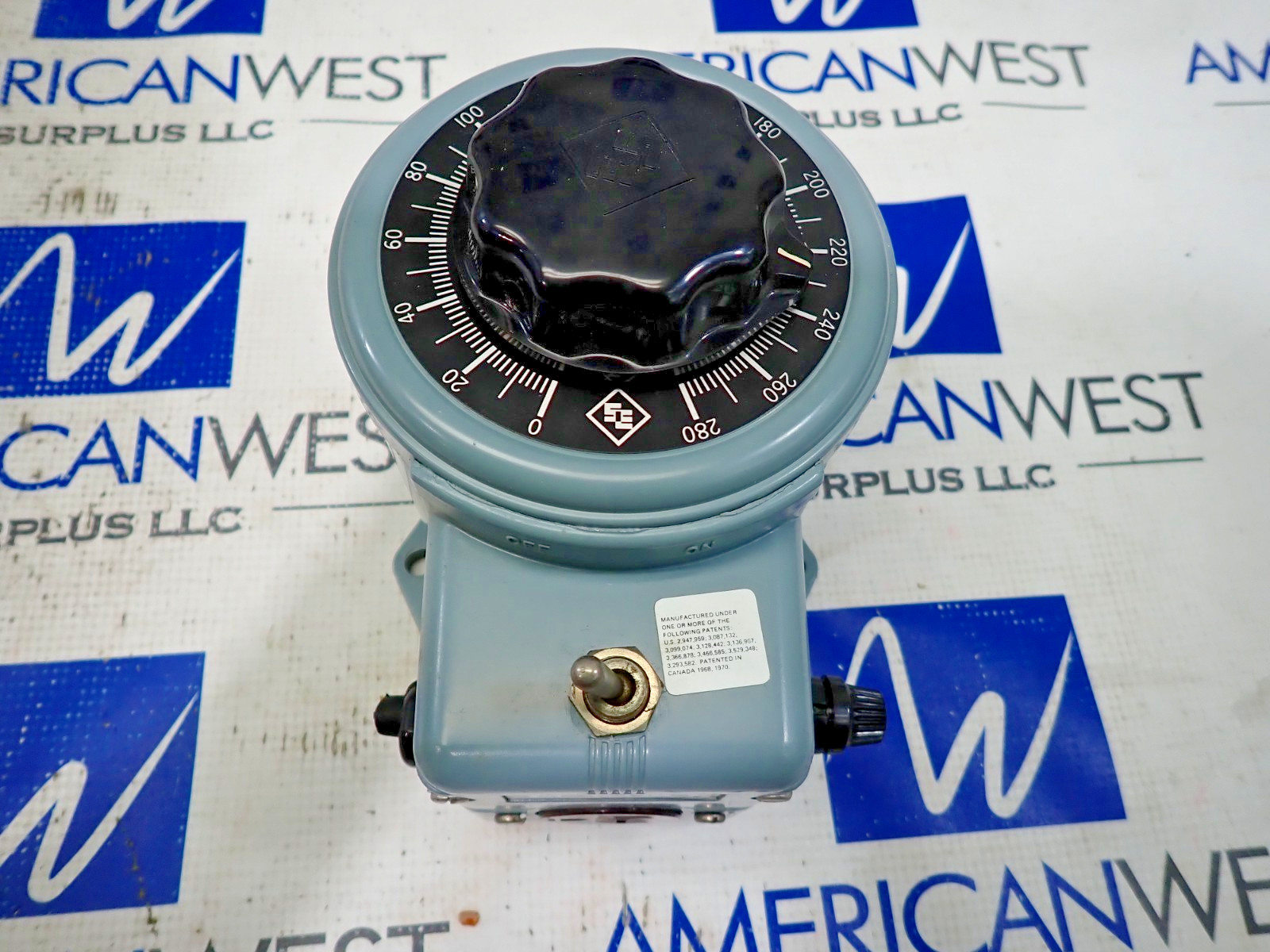 Superior Electric Powerstat 3PN216B AutoTransformer 240V in 3.5Amp .98 KVA