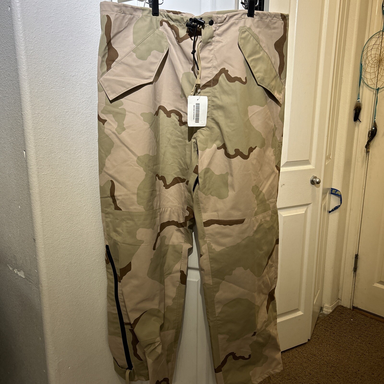 Trousers Extended Cold Weather Pants Gore-Seam Army Desert Camo Large Regular