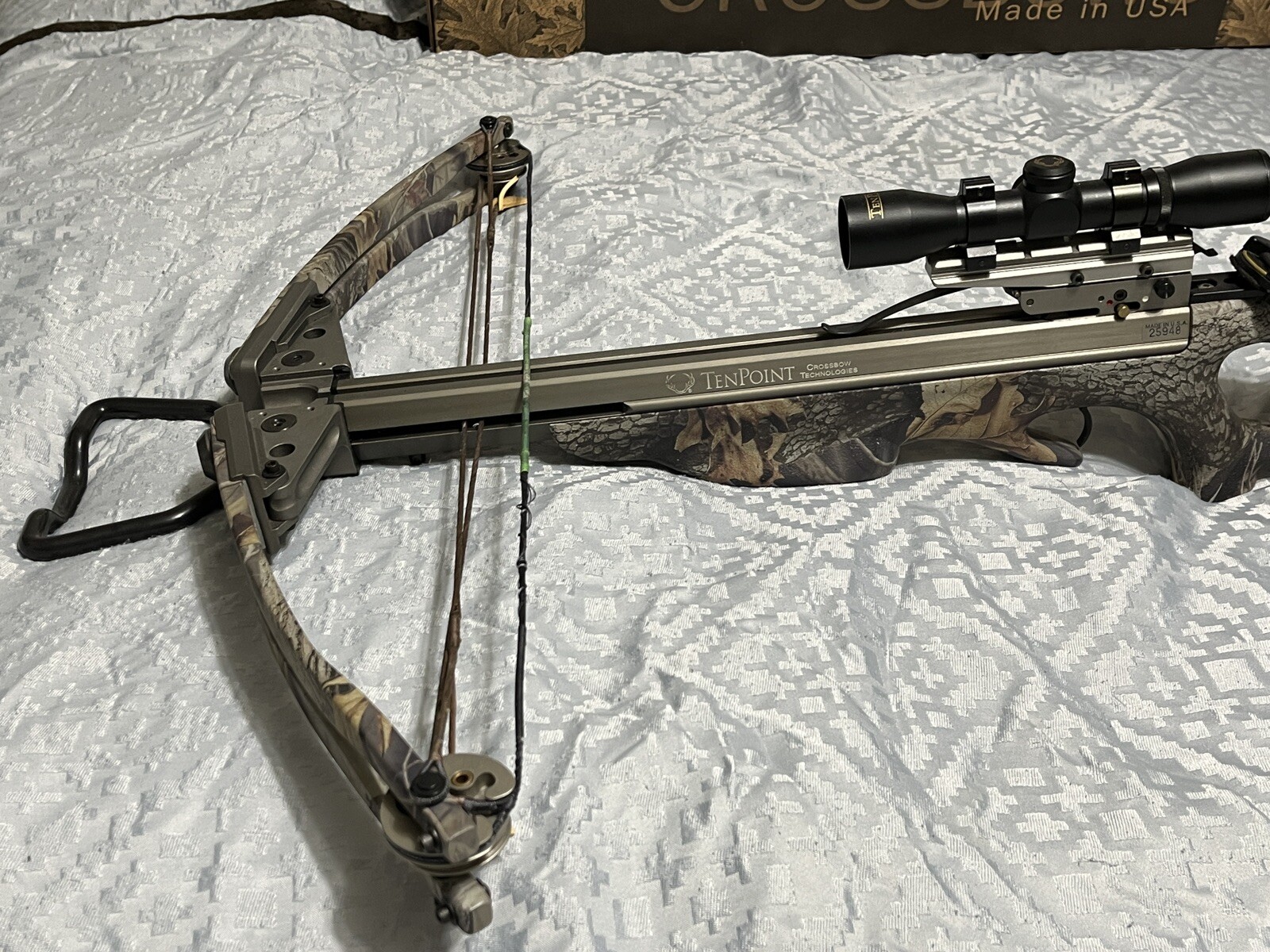 Ten-point Stealth X-2 Crossbow w/ ACU Draw