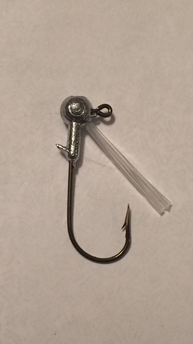 Rare 25 Pack 1/24 Weedless Crappie Jig Head