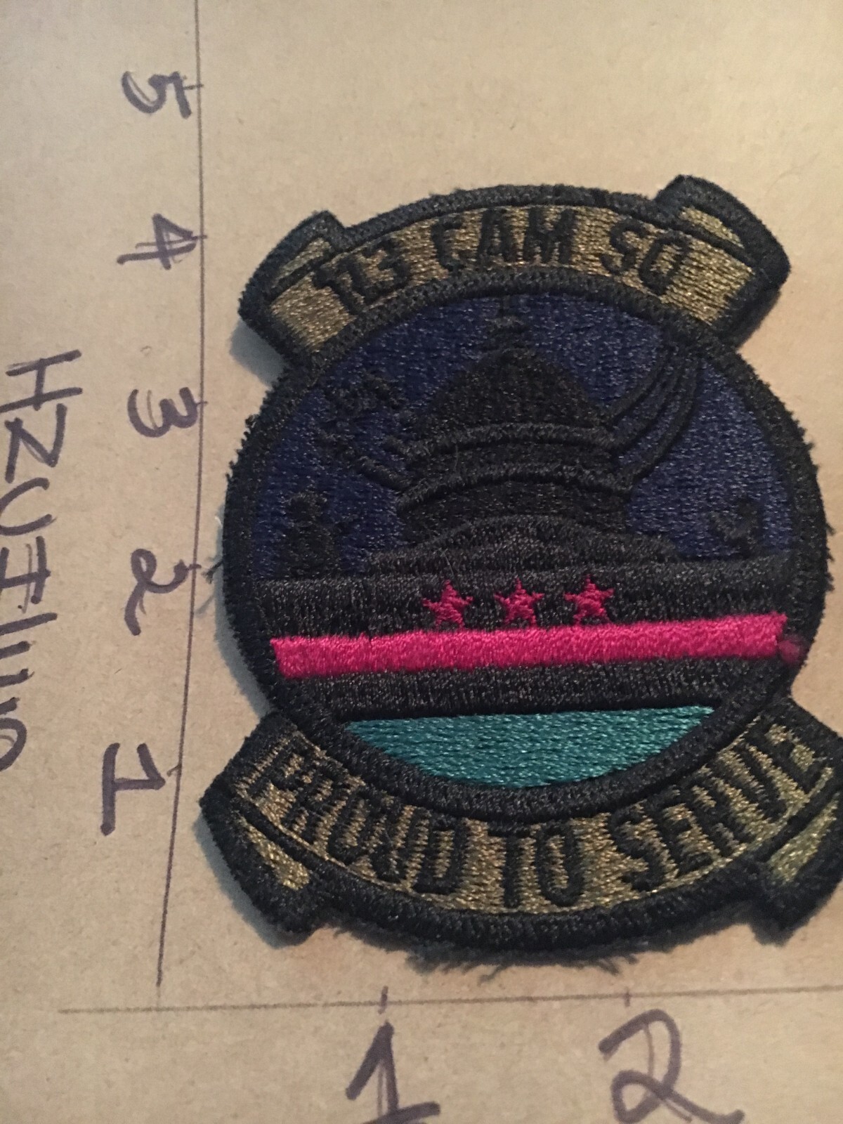 USAF 113th CAM Squadron subdued patch 5/22/25