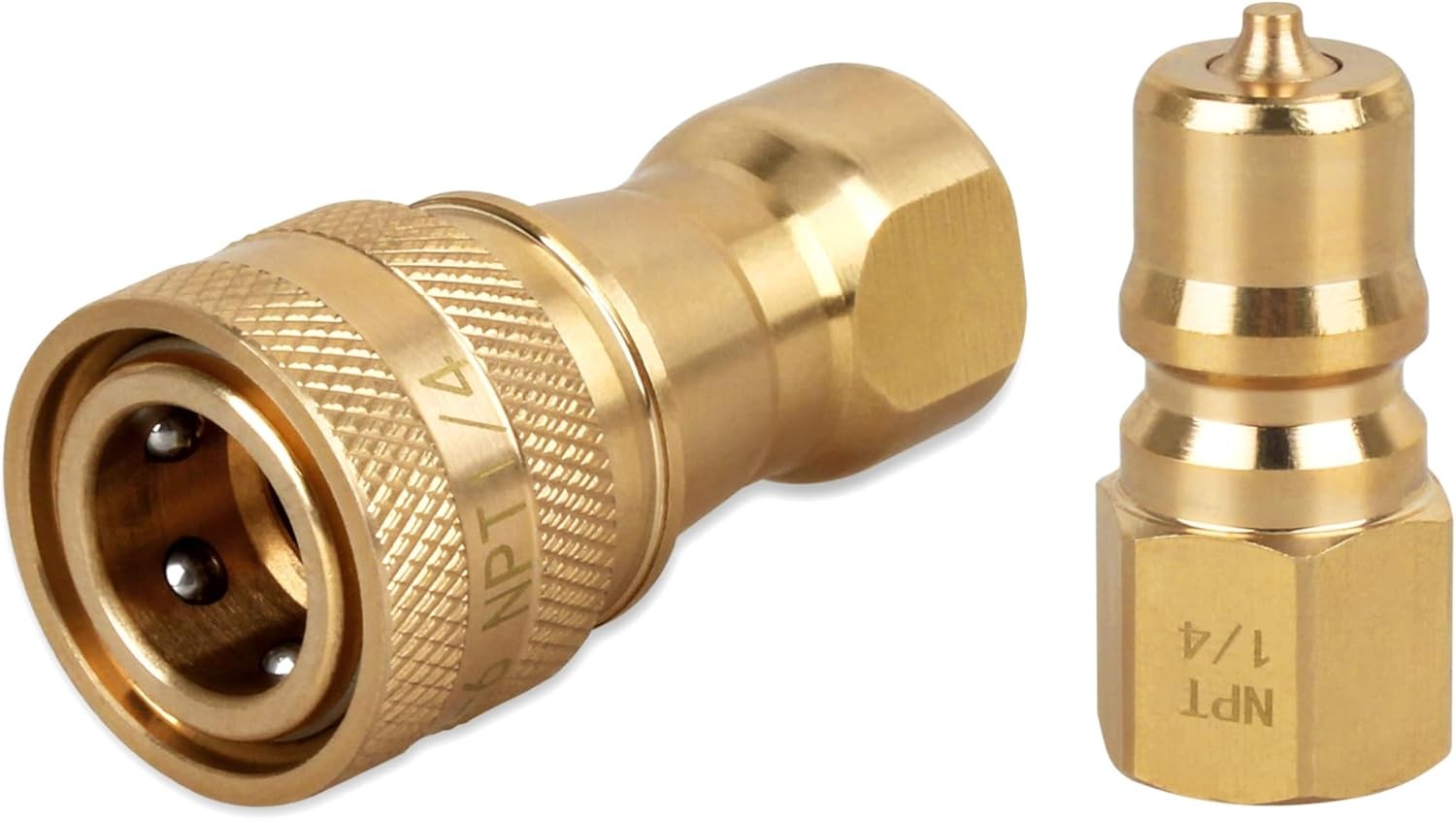 1/4" QD Quick Disconnect Coupler Valve - QD Coupler Valve for Mytee Carpet Ex...