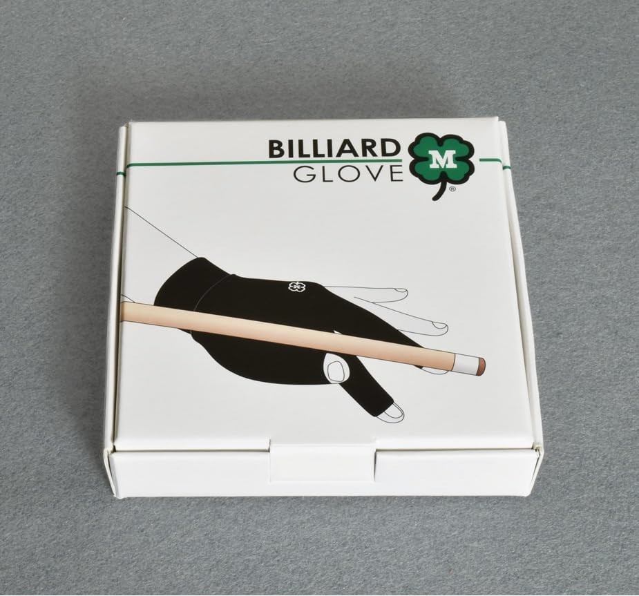 Billiard Pool Glove Left Hand Large Breathable Mesh Cushioned Pad Adjustable