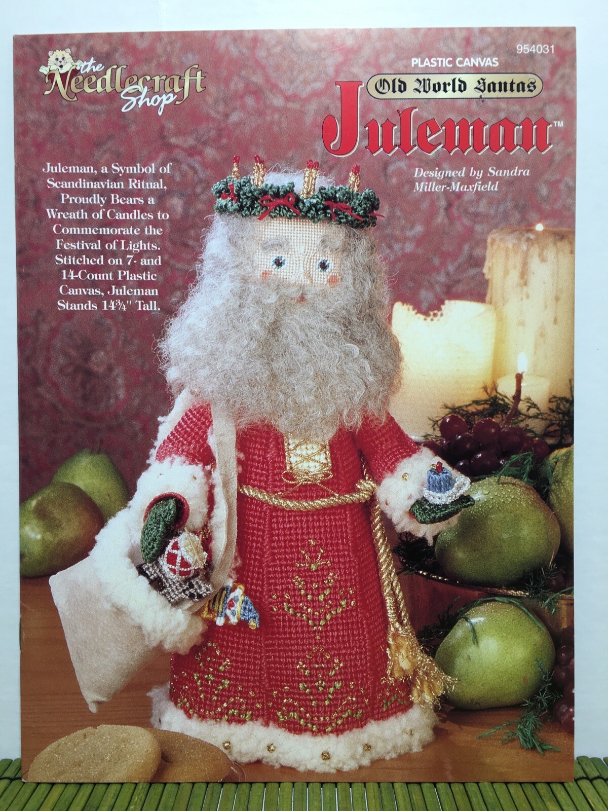 The Needlecraft Shop Plastic Canvas Old World Santas Juleman Sandra Maxfield