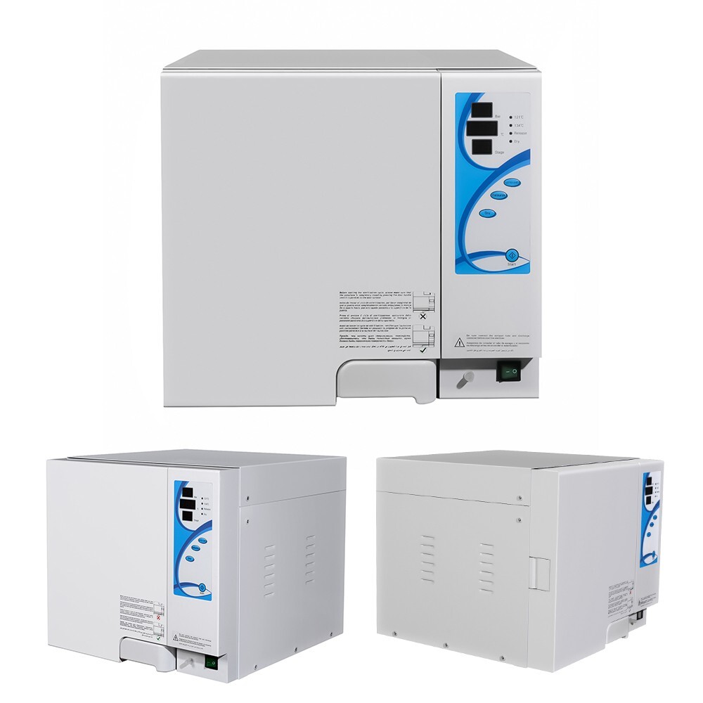 18L Dental Autoclave Steam Sterilizer with Drying Function Disinfection Unit US