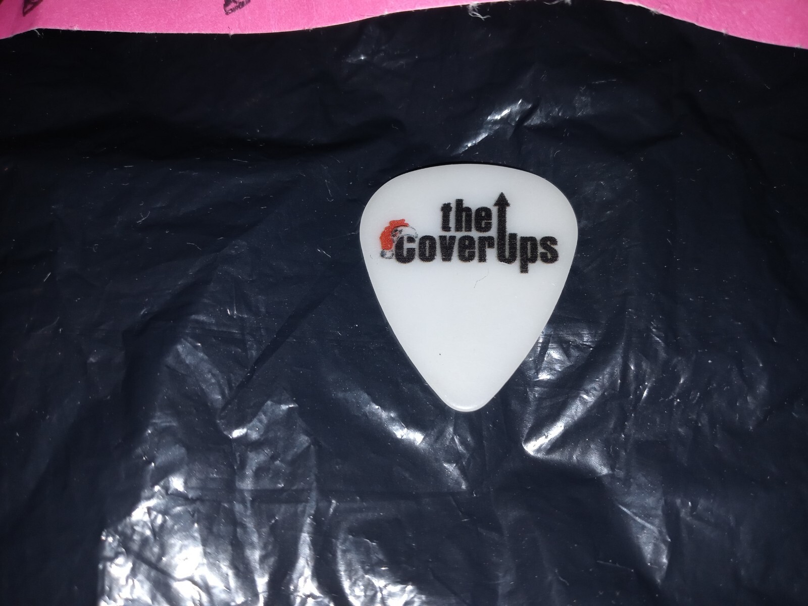 The COVERUPS Band Billie Joe & Mike Dirnt of GREEN DAY RaRe Concert Guitar Pick