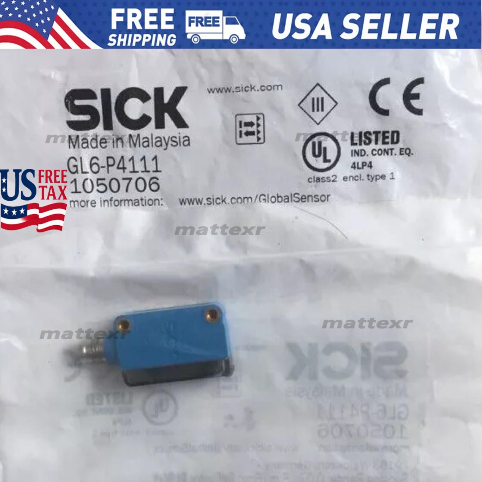 New Sick GL6-P4111 1050706 GL6P4111 Photoelectric Sensor Free Shipping