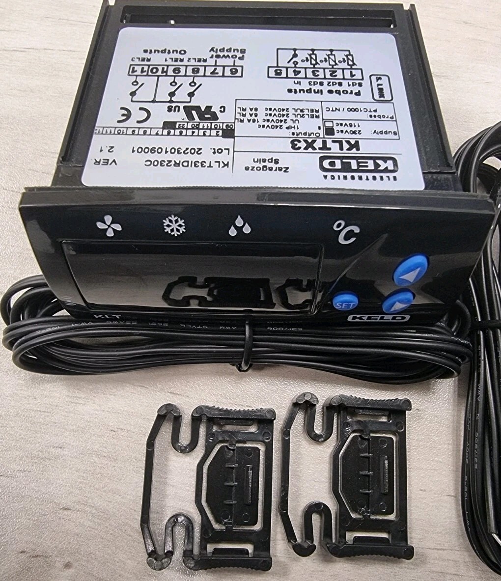 new original 1PC KELD KLTx3 KLT33idr230C  FREEZER THERMOSTAT
