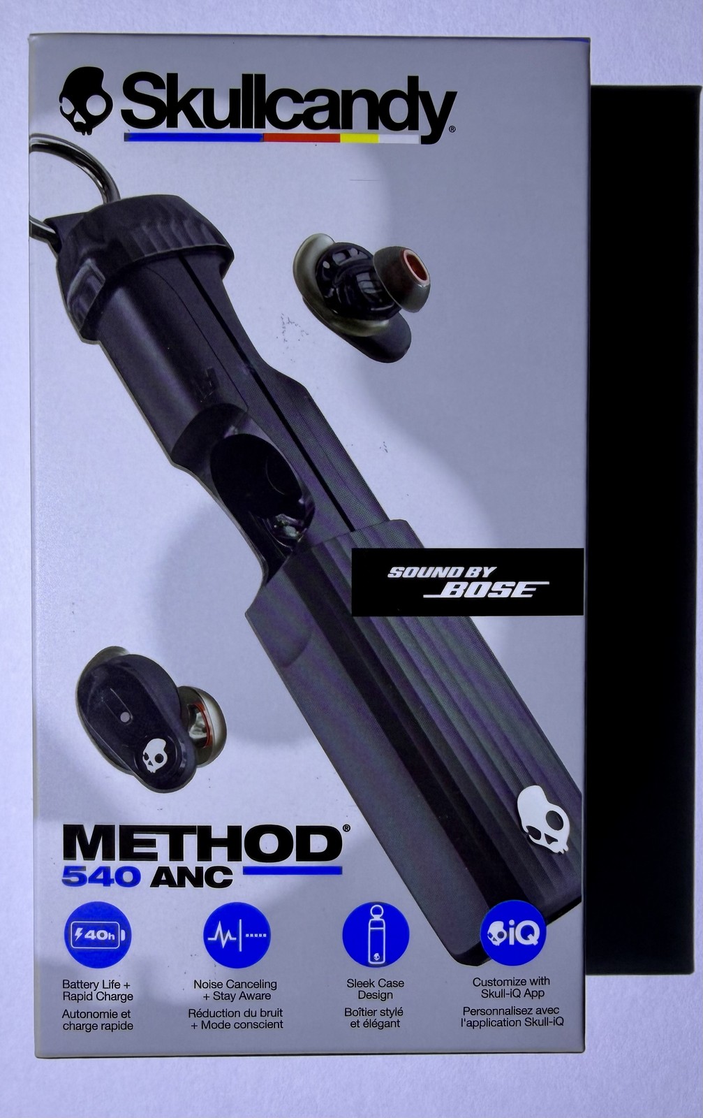 Skullcandy Method 540 ANC Earbuds True Wireless Sound By Bose New Sealed