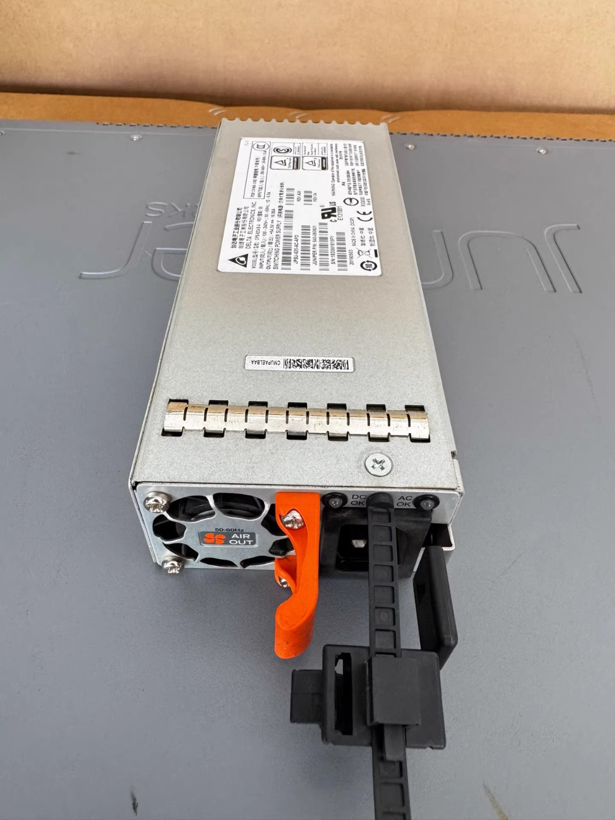 Juniper JPSU-920-AC-AFO 920W Power Supply for EX3400 - 640-060601