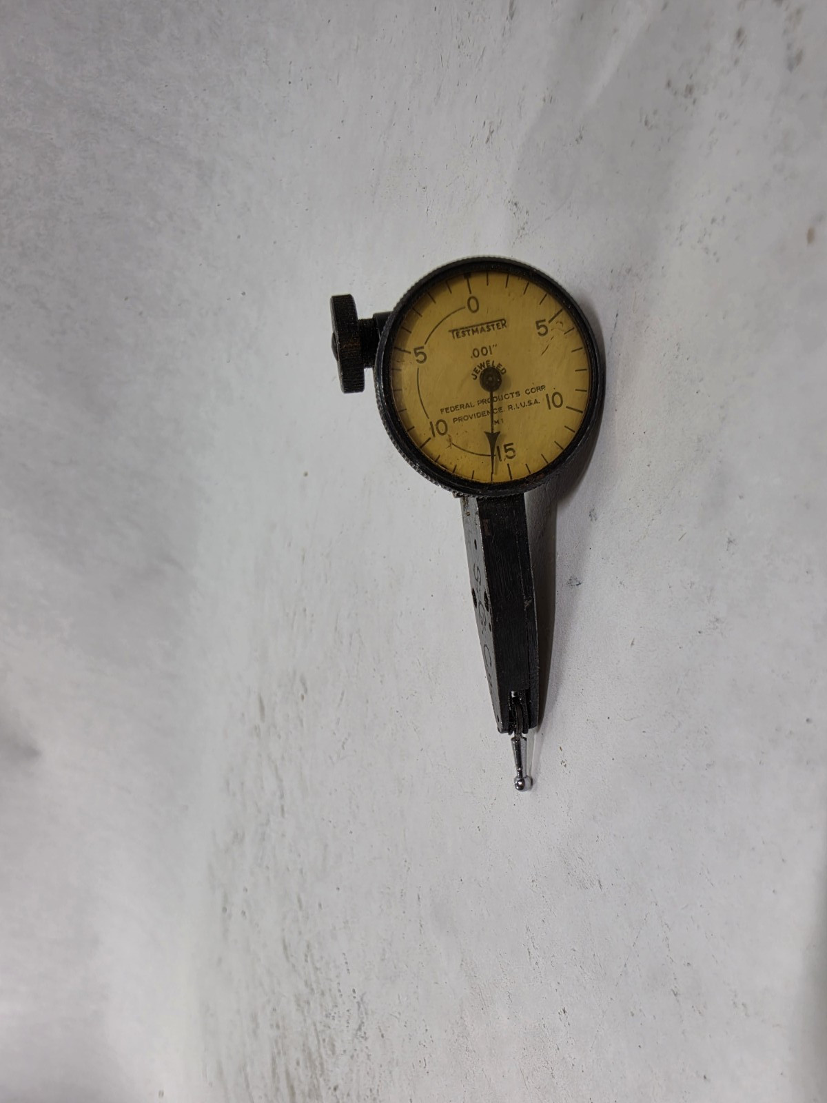 Vintage Federal Products Jeweled Dial Test Indicator M1 Patent 2141627