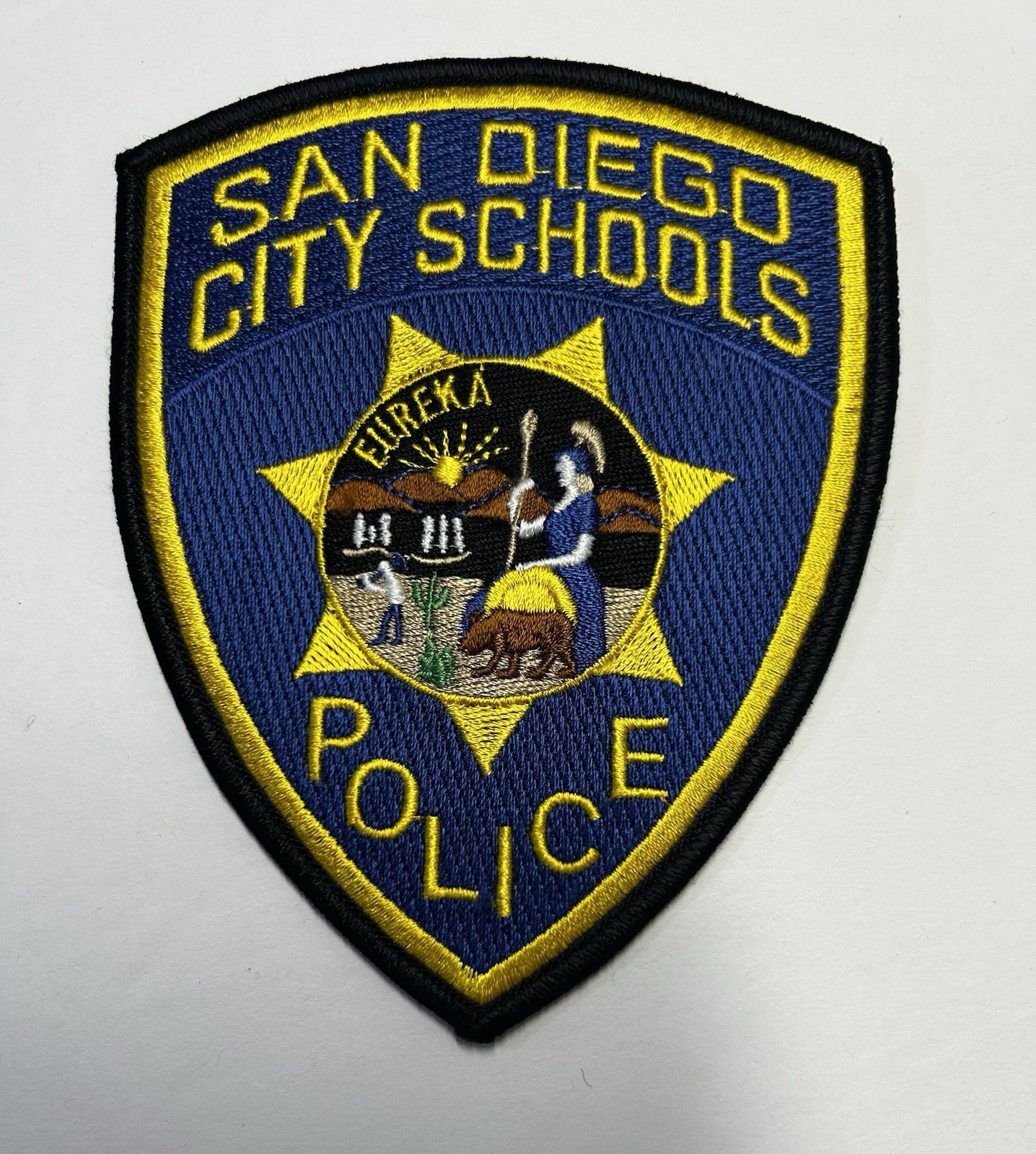 CALIFORNIA CA SAN DIEGO CITY SCHOOLS POLICE DEPT PATCH #PDD47