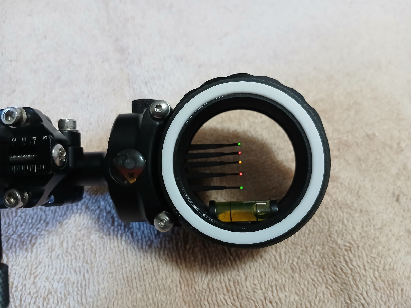 *** Fits Axcel Accustat 2 Scopes *** Torque Ring Indicator - Peep Centering Ring