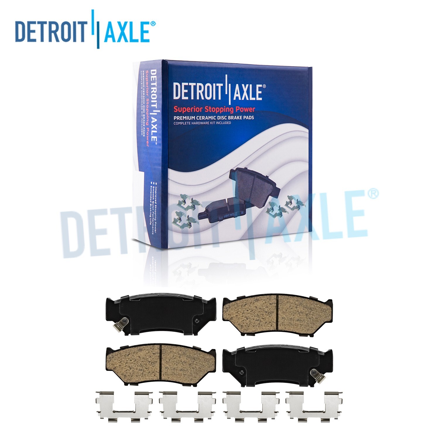 Front Ceramic Brake Pads for Chevy Tracker Geo Tracker Suzuki Sidekick Vitara