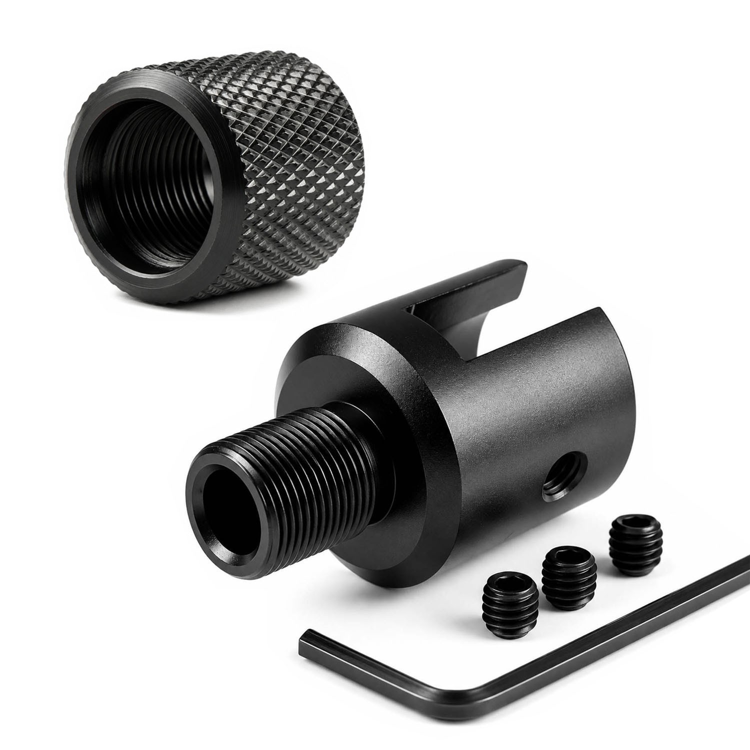 Ruger 1022 10/22 Adapter 1/2''x28 Thread & 7" Linear Compensator