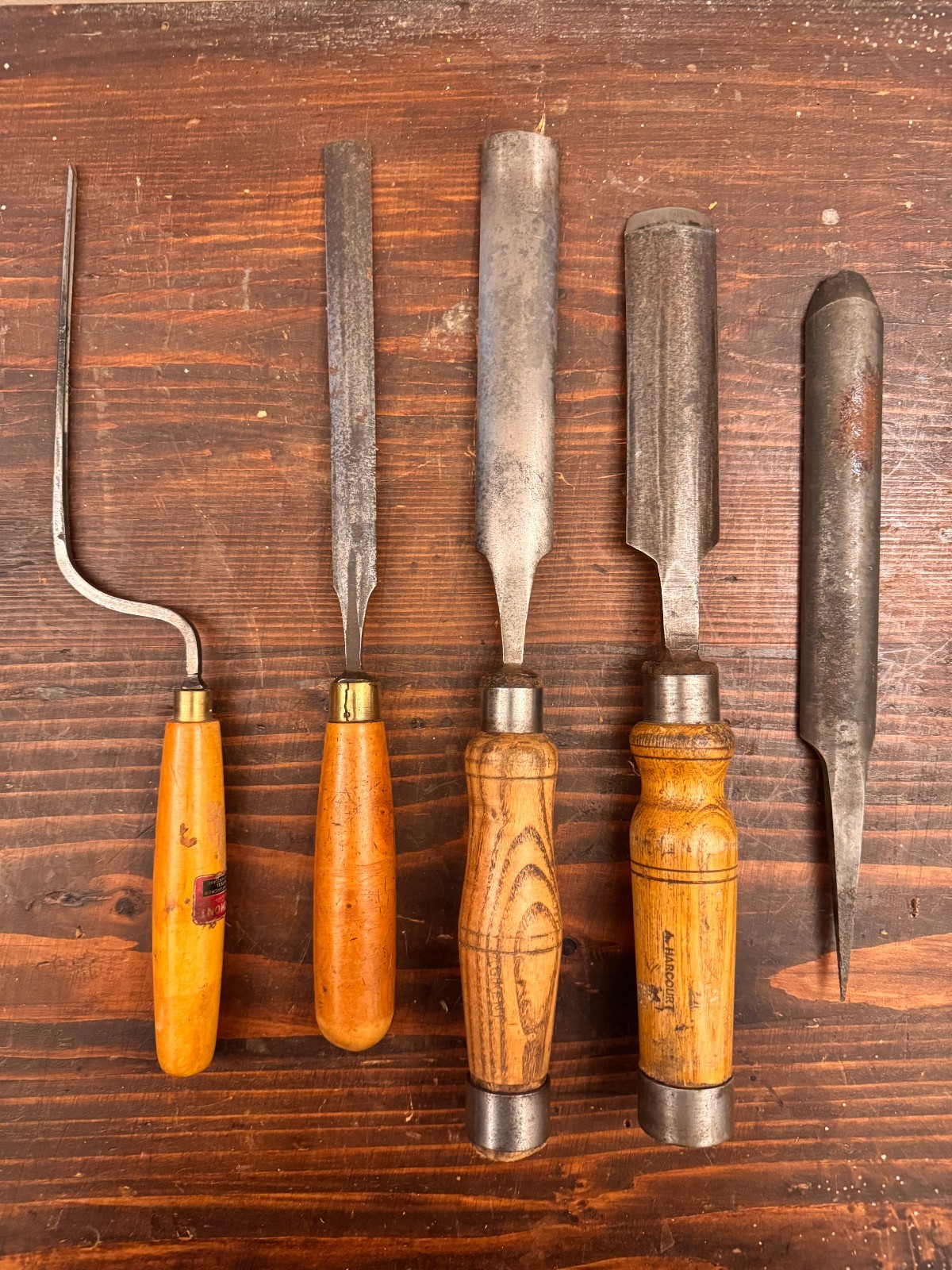 British Paring Gouges Chisels British Woodwork Tools